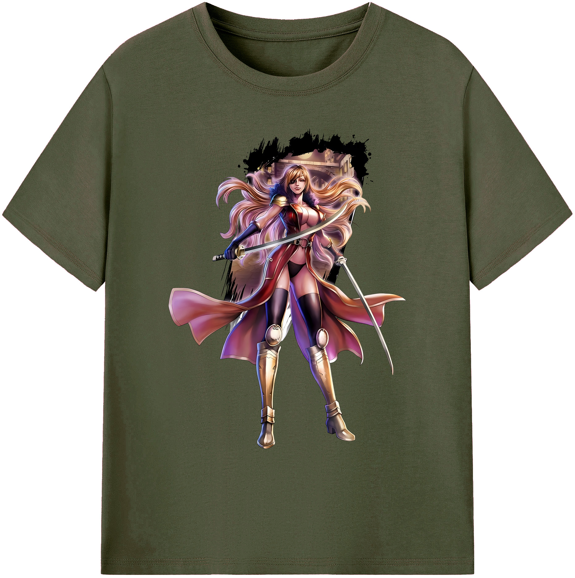 （画像用） 北斗の拳 Fist of the North Star 綿100％ メンズ半袖Tシャツ｜肌触りやわらか＆通気性